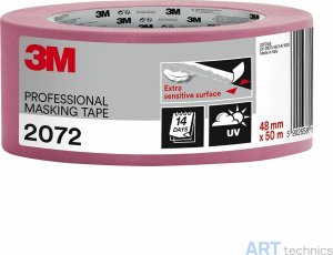 Материал для реставрации 3M Малярная лента 3M, 2072, розовая, 48 мм x 50 м Материал для реставрации 3M Малярная лента 3M, 2072, розовая, 48 мм x 50 м