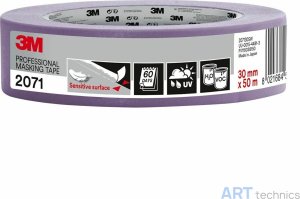 Материал для реставрации 3M Малярная лента 3M, 2071, пурпурная, 30 мм x 50 м Материал для реставрации 3M Малярная лента 3M, 2071, пурпурная, 30 мм x 50 м