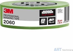 Материал для реставрации 3M Малярная лента 3M, 2060, зеленая, 36 мм x 50 м Материал для реставрации 3M Малярная лента 3M, 2060, зеленая, 36 мм x 50 м
