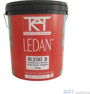 Материал для реставрации Tecno Edile Toscana Ledan Ledan RI.STAT. BASE B, 1 кг Материал для реставрации Tecno Edile Toscana Ledan Ledan RI.STAT. BASE B, 1 кг
