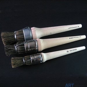 Реставрация переплета J Hewit & Sons Ltd Кисть для клея, круглая, свинья, размер 14 Реставрация переплета J Hewit & Sons Ltd Кисть для клея, круглая, свинья, размер 14