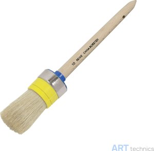 Реставрация переплета J Hewit & Sons Ltd Кисть ручник для клея, круглая, свинья, деревянная ручка, размер 14 Реставрация переплета J Hewit & Sons Ltd Кисть ручник для клея, круглая, свинья, деревянная ручка, размер 14