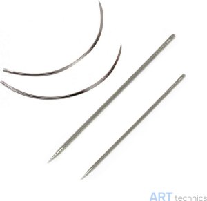 Реставрация переплета J Hewit & Sons Ltd Набор закругленных игл 50 мм, 12 штук Реставрация переплета J Hewit & Sons Ltd Набор закругленных игл 50 мм, 12 штук