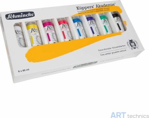 Пигменты и краски Schmincke Schmincke AKADEMIE® «Этюды Кюппера», гуашь, набор 8 x 60 мл Пигменты и краски Schmincke Schmincke AKADEMIE® «Этюды Кюппера», гуашь, набор 8 x 60 мл