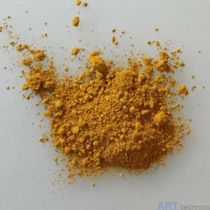 Пигменты и краски Deffner & Johann Жёлтый железокислый пигмент, светлый, 1 кг Пигменты и краски Deffner & Johann Жёлтый железокислый пигмент, светлый, 1 кг