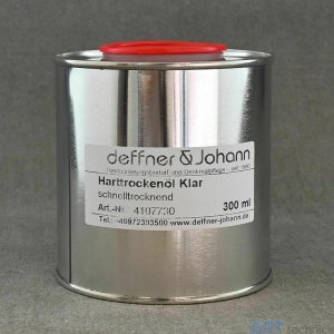 Пигменты и краски Deffner & Johann Твердая олифа, яркая, прозрачная, 300 мл Пигменты и краски Deffner & Johann Твердая олифа, яркая, прозрачная, 300 мл