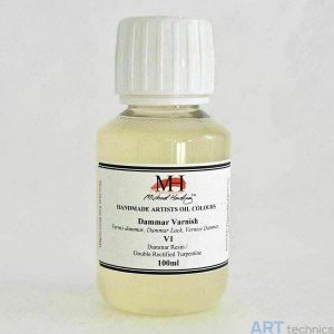 Пигменты и краски Michael Harding Лак Michael Harding Dammar V1, 100 мл Пигменты и краски Michael Harding Лак Michael Harding Dammar V1, 100 мл