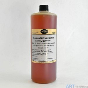 Пигменты и краски Ottosson Fargmakeri Шведское льняное масло Ottosson, варёное, 1 л Пигменты и краски Ottosson Fargmakeri Шведское льняное масло Ottosson, варёное, 1 л