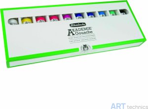 Пигменты и краски Deffner & Johann Гуашь Schmincke AKADEMIE®, картонная упаковка, 10 красок по 60 мл Пигменты и краски Deffner & Johann Гуашь Schmincke AKADEMIE®, картонная упаковка, 10 красок по 60 мл