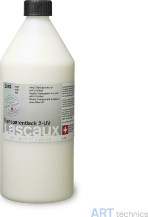Пигменты и краски Lascaux Лак прозрачный Lascaux 2-UV, матовый, 1 л Пигменты и краски Lascaux Лак прозрачный Lascaux 2-UV, матовый, 1 л