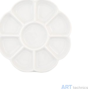 Пигменты и краски Deffner & Johann Фарфоровая палитра, круглая Пигменты и краски Deffner & Johann Фарфоровая палитра, круглая