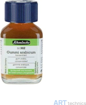 Пигменты и краски Schmincke Связующее средство Schmincke Gummi arabicum, концентрированное, 60 мл Пигменты и краски Schmincke Связующее средство Schmincke Gummi arabicum, концентрированное, 60 мл