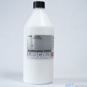 Пигменты и краски Lascaux Акриловая эмульсия Lascaux Acrylemulsion D498-M 2048, 1 л Пигменты и краски Lascaux Акриловая эмульсия Lascaux Acrylemulsion D498-M 2048, 1 л