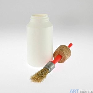 Кисть Deffner & Johann Кисть для шеллака с банкой Кисть Deffner & Johann Кисть для шеллака с банкой