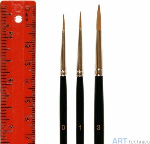 Кисть Meisterklasse Набор кистей Meisterklasse №2, круглые, синтетика, размеры 0 - 3 (3 шт.) Кисть Meisterklasse Набор кистей Meisterklasse №2, круглые, синтетика, размеры 0 - 3 (3 шт.)