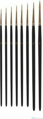 Кисть Meisterklasse Набор кистей Meisterklasse №1, круглые, синтетика, размеры 2/0 - 6 (8 шт.) Кисть Meisterklasse Набор кистей Meisterklasse №1, круглые, синтетика, размеры 2/0 - 6 (8 шт.)