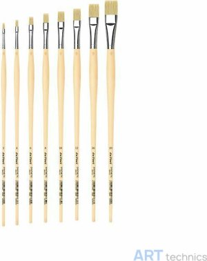 Кисть Da Vinci Кисть da Vinci, серия 8329, плоская, синтетика, ассортимент Кисть Da Vinci Кисть da Vinci, серия 8329, плоская, синтетика, ассортимент