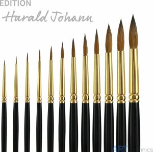 Кисть Meisterklasse Кисть Meisterklasse Edition Harald Johann, колонковый соболь, ассортимент Кисть Meisterklasse Кисть Meisterklasse Edition Harald Johann, колонковый соболь, ассортимент