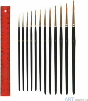 Кисть Meisterklasse Кисть Meisterklasse, длинное волокно, круглая, синтетика, ассортимент Кисть Meisterklasse Кисть Meisterklasse, длинное волокно, круглая, синтетика, ассортимент