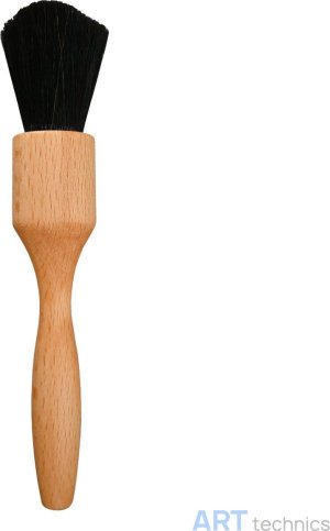 Кисть Deffner & Johann Кисть для удаления пыли, круглая, коза, темный волос, 13 см Кисть Deffner & Johann Кисть для удаления пыли, круглая, коза, темный волос, 13 см