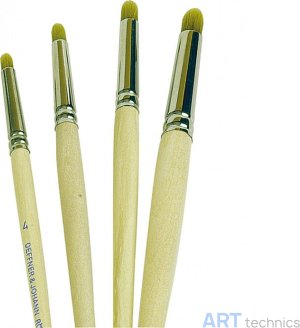 Кисть Deffner & Johann Кисть Deffner & Johann, круглая, синтетика, ассортимент Кисть Deffner & Johann Кисть Deffner & Johann, круглая, синтетика, ассортимент