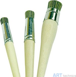 Кисть Deffner & Johann Кисть Deffner & Johann, короткий волос, плоский срез, круглая, щетина, ассортимент Кисть Deffner & Johann Кисть Deffner & Johann, короткий волос, плоский срез, круглая, щетина, ассортимент