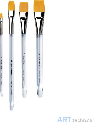 Кисть Da Vinci Кисть da Vinci NOVA, серия 18, плоская, синтетика, ассортимент Кисть Da Vinci Кисть da Vinci NOVA, серия 18, плоская, синтетика, ассортимент