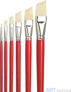 Кисть Deffner & Johann Набор филёночных кистей, скошенная, щетина, размеры 4 - 24 (6 шт.) Кисть Deffner & Johann Набор филёночных кистей, скошенная, щетина, размеры 4 - 24 (6 шт.)