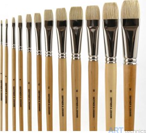 Кисть Borst Кисть Deffner & Johann, плоская, щетина, премиум качество, ассортимент Кисть Borst Кисть Deffner & Johann, плоская, щетина, премиум качество, ассортимент