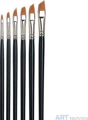 Кисть Tiziano Кисть Tiziano, скошенная, синтетика, ассортимент Кисть Tiziano Кисть Tiziano, скошенная, синтетика, ассортимент