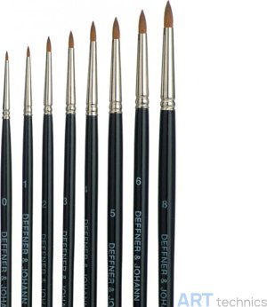 Кисть Meisterklasse Кисть Meisterklasse, круглая, очень короткая, смесь, ассортимент Кисть Meisterklasse Кисть Meisterklasse, круглая, очень короткая, смесь, ассортимент