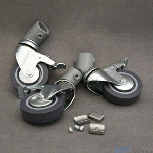 Осветительное оборудование Deffner & Johann Колёсный блок из трёх штук с стопором Осветительное оборудование Deffner & Johann Колёсный блок из трёх штук с стопором