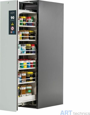 Оснащение мастерских Asecos Защитный шкаф для хранения asecos V-MOVE-90 Оснащение мастерских Asecos Защитный шкаф для хранения asecos V-MOVE-90