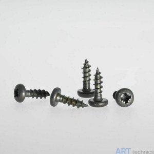 Оснащение мастерских Temart Шурупы Temart, чёрные, разм. 3,0 x 10,0 мм, для упругих пластин Оснащение мастерских Temart Шурупы Temart, чёрные, разм. 3,0 x 10,0 мм, для упругих пластин