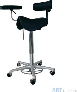 Оснащение мастерских Подлокотник к седлообразному табурету для ателье Оснащение мастерских Подлокотник к седлообразному табурету для ателье