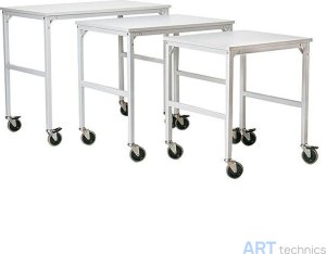 Оснащение мастерских Стол на роликах, разм. 640 x 600 x 760 мм Оснащение мастерских Стол на роликах, разм. 640 x 600 x 760 мм