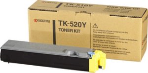 Картридж для лазерного принтера Kyocera Тонер-картридж TK-520Y Картридж для лазерного принтера Kyocera Тонер-картридж TK-520Y