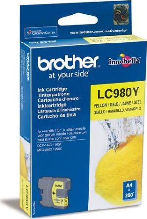 Картридж для струйного принтера Brother Картридж LC980Y Картридж для струйного принтера Brother Картридж LC980Y