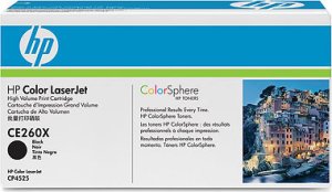 Картридж для лазерного принтера HP Тонер-картридж CE260X Картридж для лазерного принтера HP Тонер-картридж CE260X