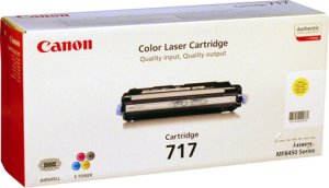 Картридж для лазерного принтера Canon Картридж 717 Yellow (2575B002) Картридж для лазерного принтера Canon Картридж 717 Yellow (2575B002)