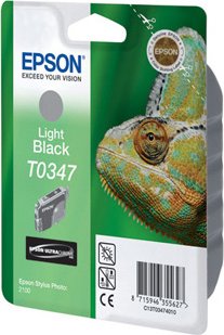 Картридж для струйного принтера Epson Картридж с серыми чернилами T0347 для SP2100 (C13T03474010) Картридж для струйного принтера Epson Картридж с серыми чернилами T0347 для SP2100 (C13T03474010)