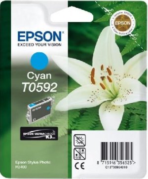 Картридж для струйного принтера Epson Картридж с голубыми чернилами T0592 (C13T05924010) Картридж для струйного принтера Epson Картридж с голубыми чернилами T0592 (C13T05924010)