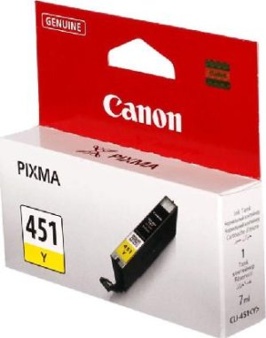 Картридж для струйного принтера Canon Чернильница CLI-451Y (6526B001) Картридж для струйного принтера Canon Чернильница CLI-451Y (6526B001)