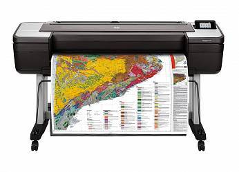 HP DesignJet T1700dr 44-in PostScript Printer (1VD88A)