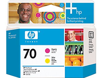 HP Print Head 70 Magenta & Yellow (Z2100/Z3100) (C9406A)